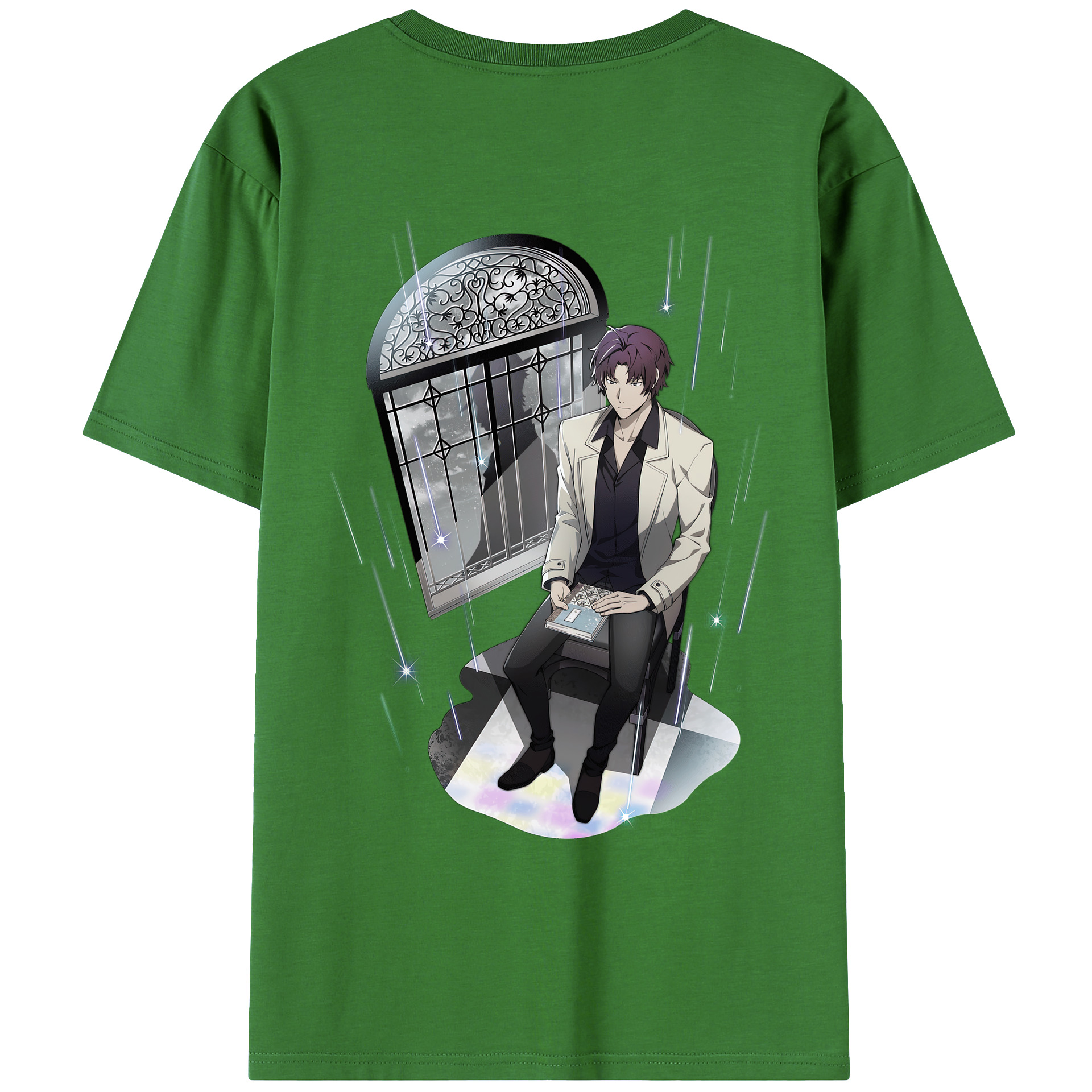 （画像用） 文豪ストレイドッグス Bungo Stray Dogs レディース半袖Tシャツ(バックプリント)